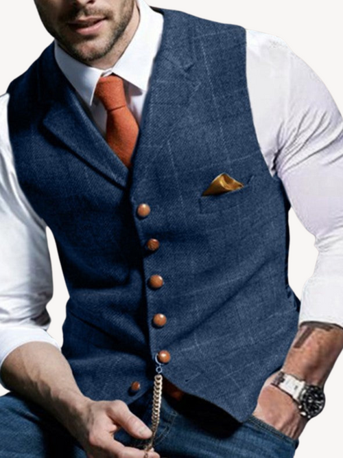 VINCENZO - GILET ELEGANTE