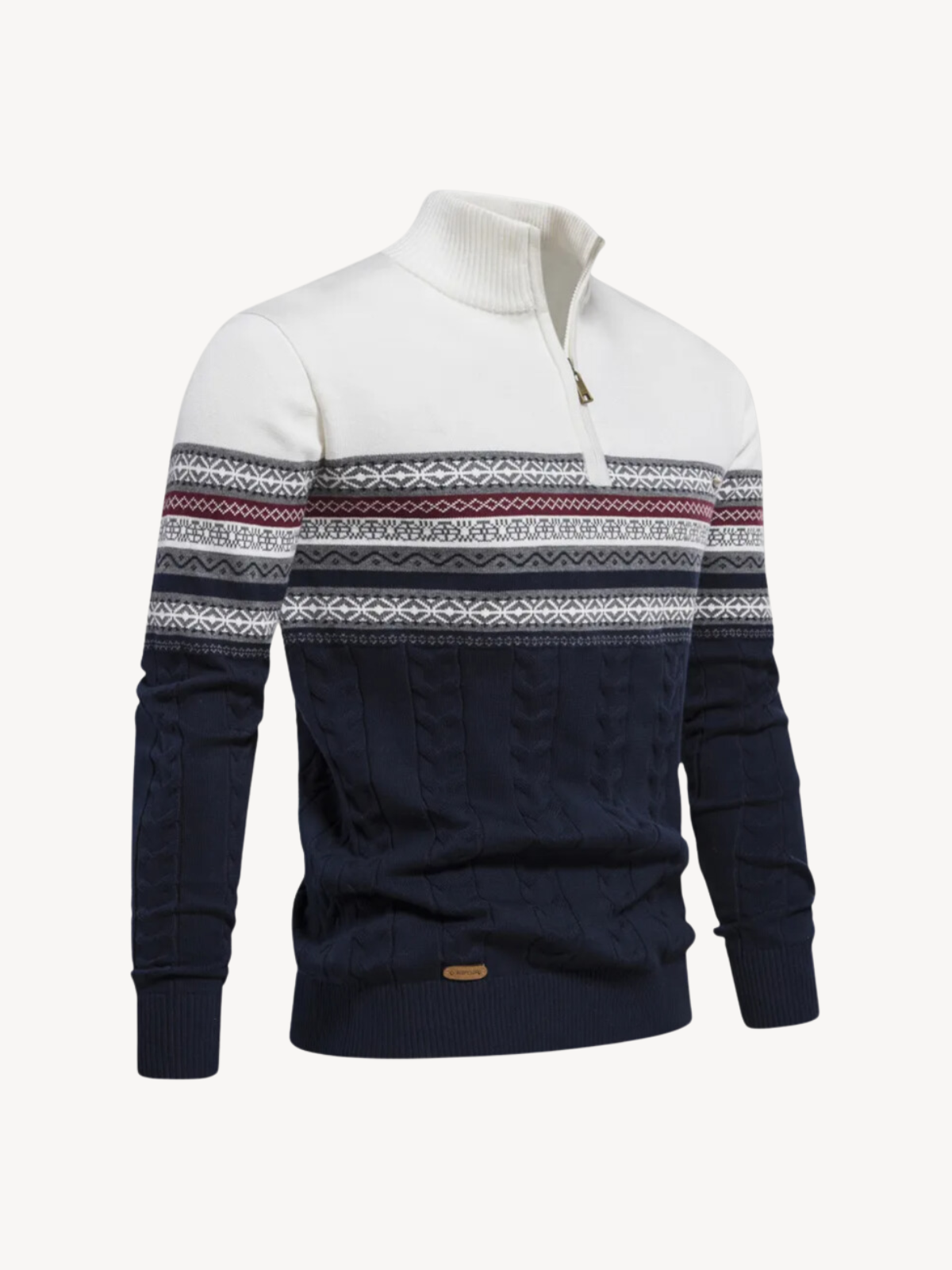 CASIMIRO - PULLOVER CON ZIP