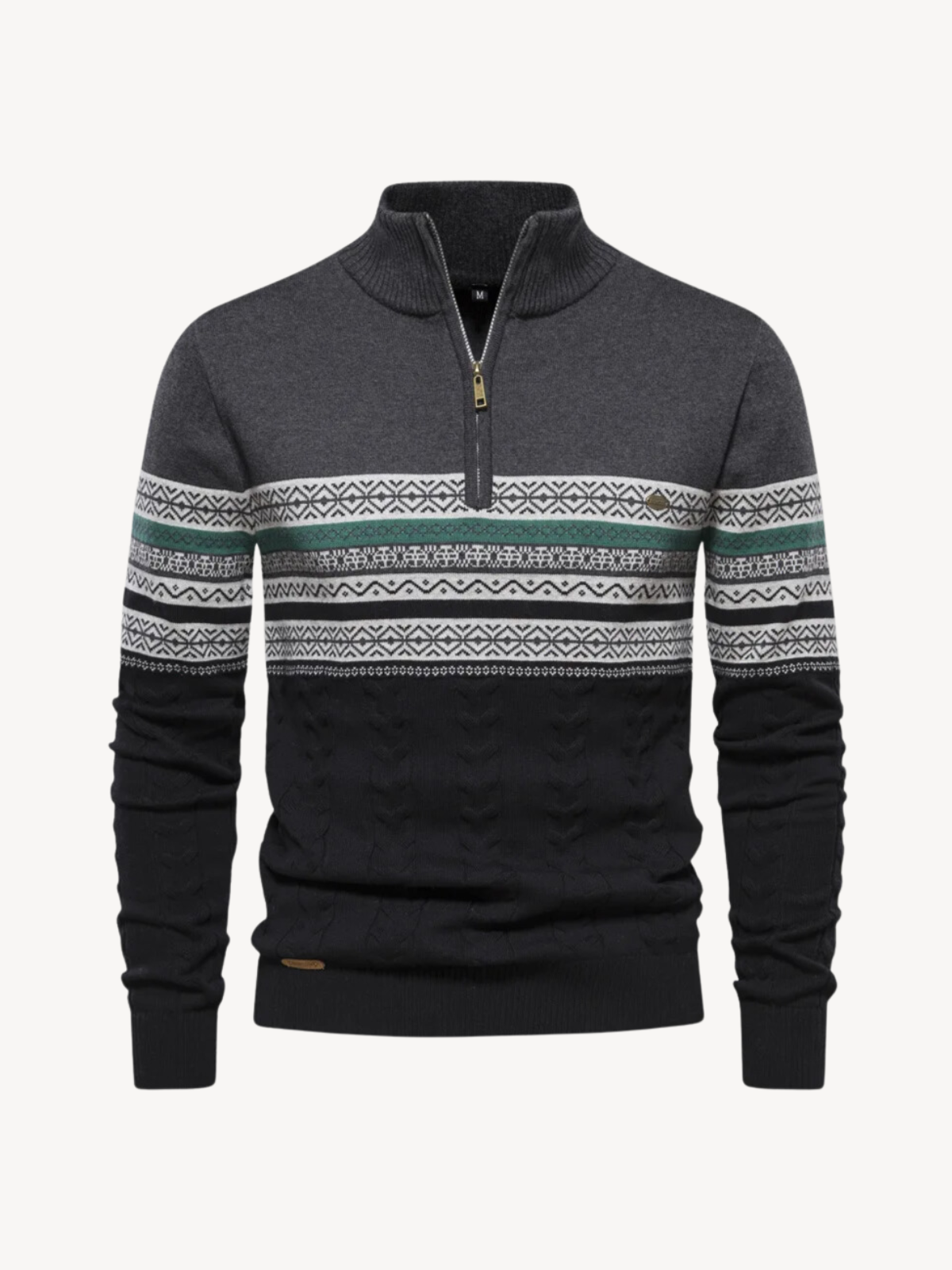 CASIMIRO - PULLOVER CON ZIP