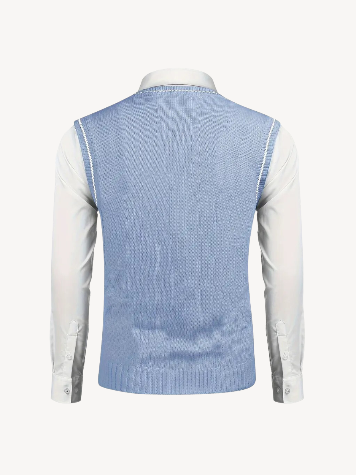 EUSTACHIO - GILET DI MAGLIA INTRECCIATA