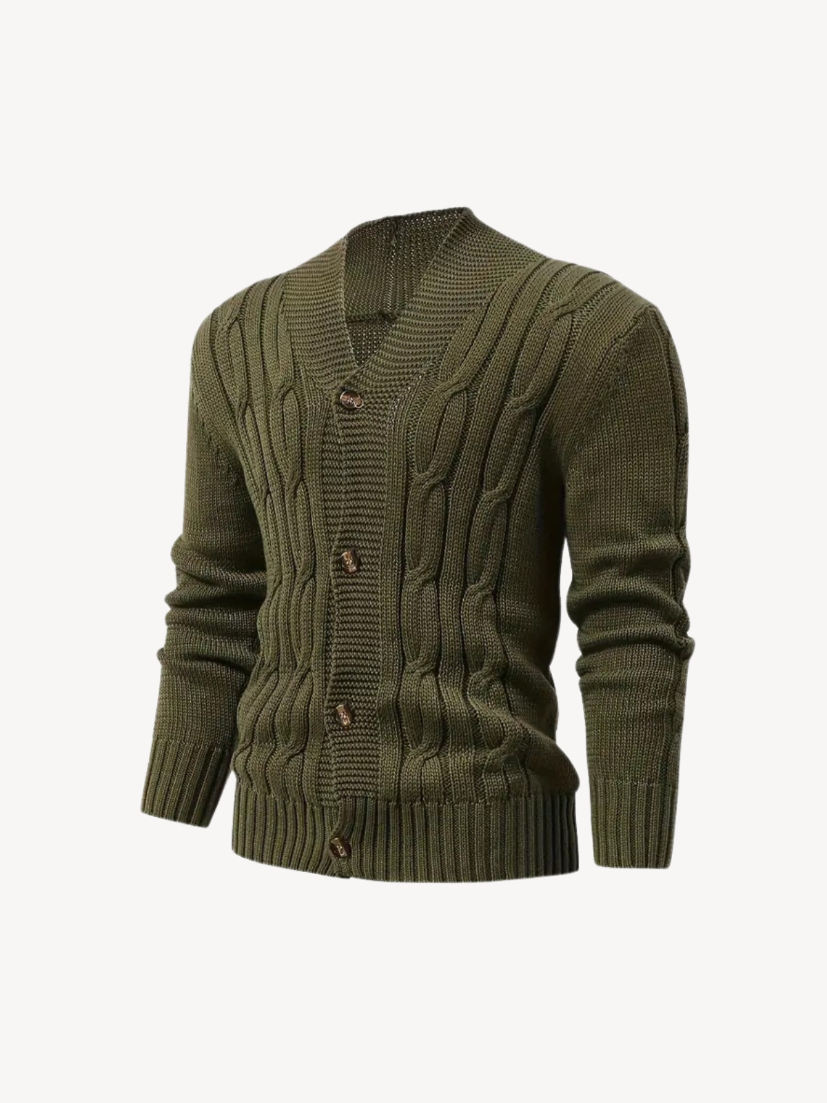 REMIGIO - CARDIGAN IN MAGLIA CON BOTTONI