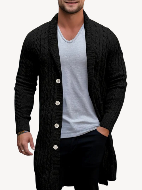 SERAFINO - CARDIGAN IN MAGLIA